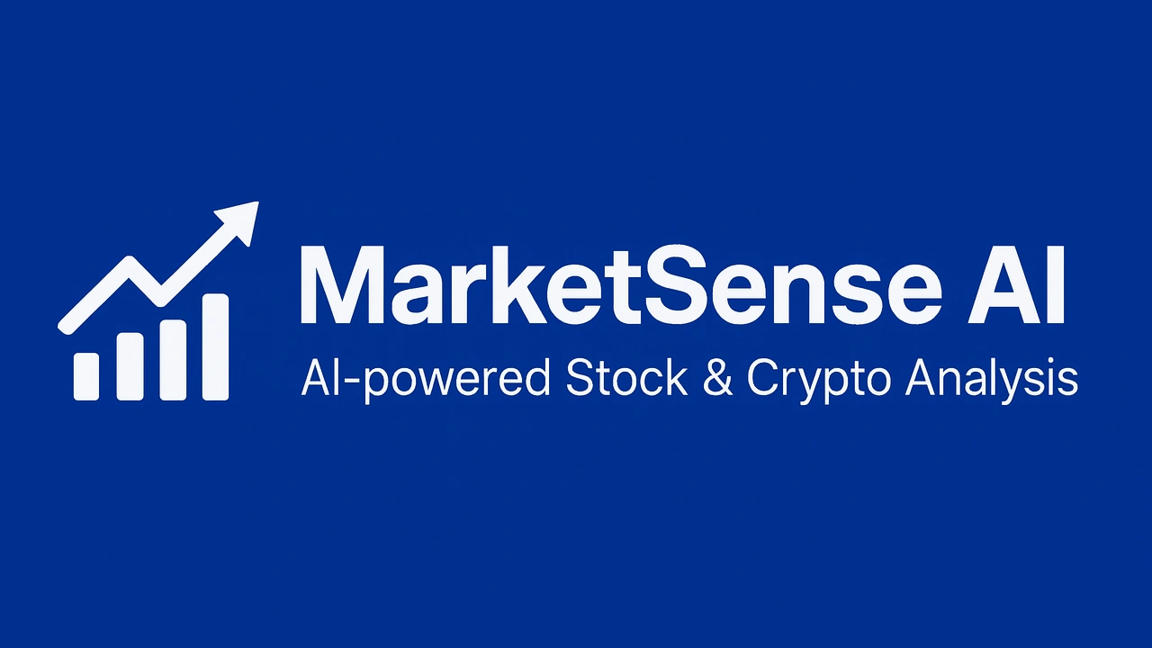 MarketSense AI-powered stock & crypto price action analysis
